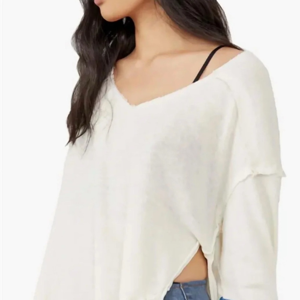 NWT Free People Goalie Tee - Picture 4 of 5